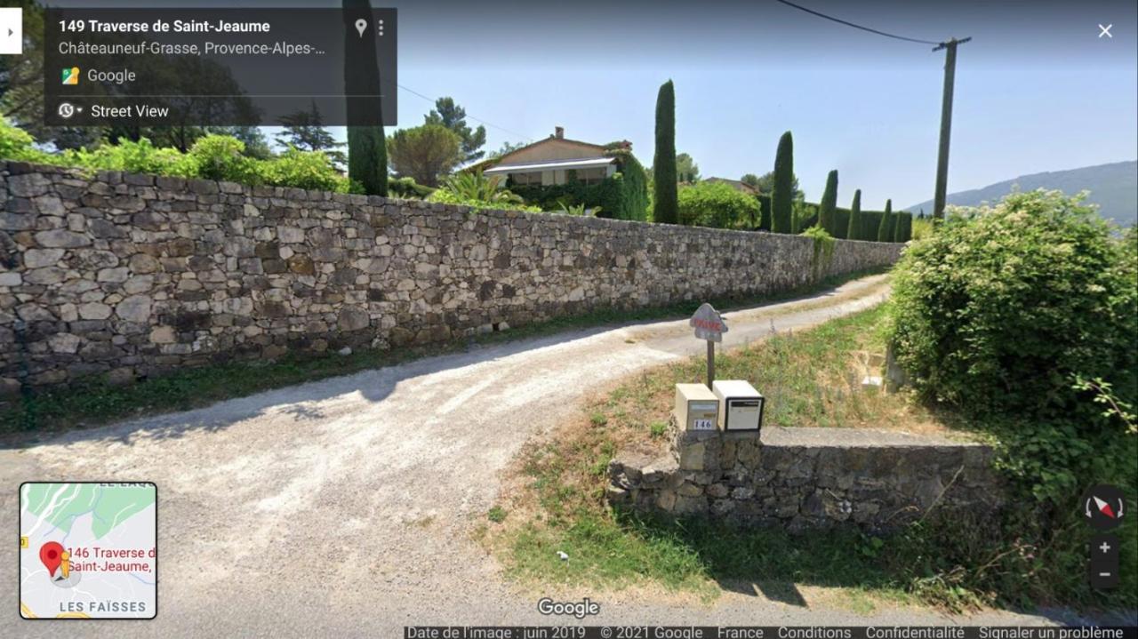 Bambou Entre Mer Et Montagnes Chateauneuf-Grasse Esterno foto
